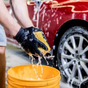 Get the Most Out of Your Car Wash. Hand washing a car.